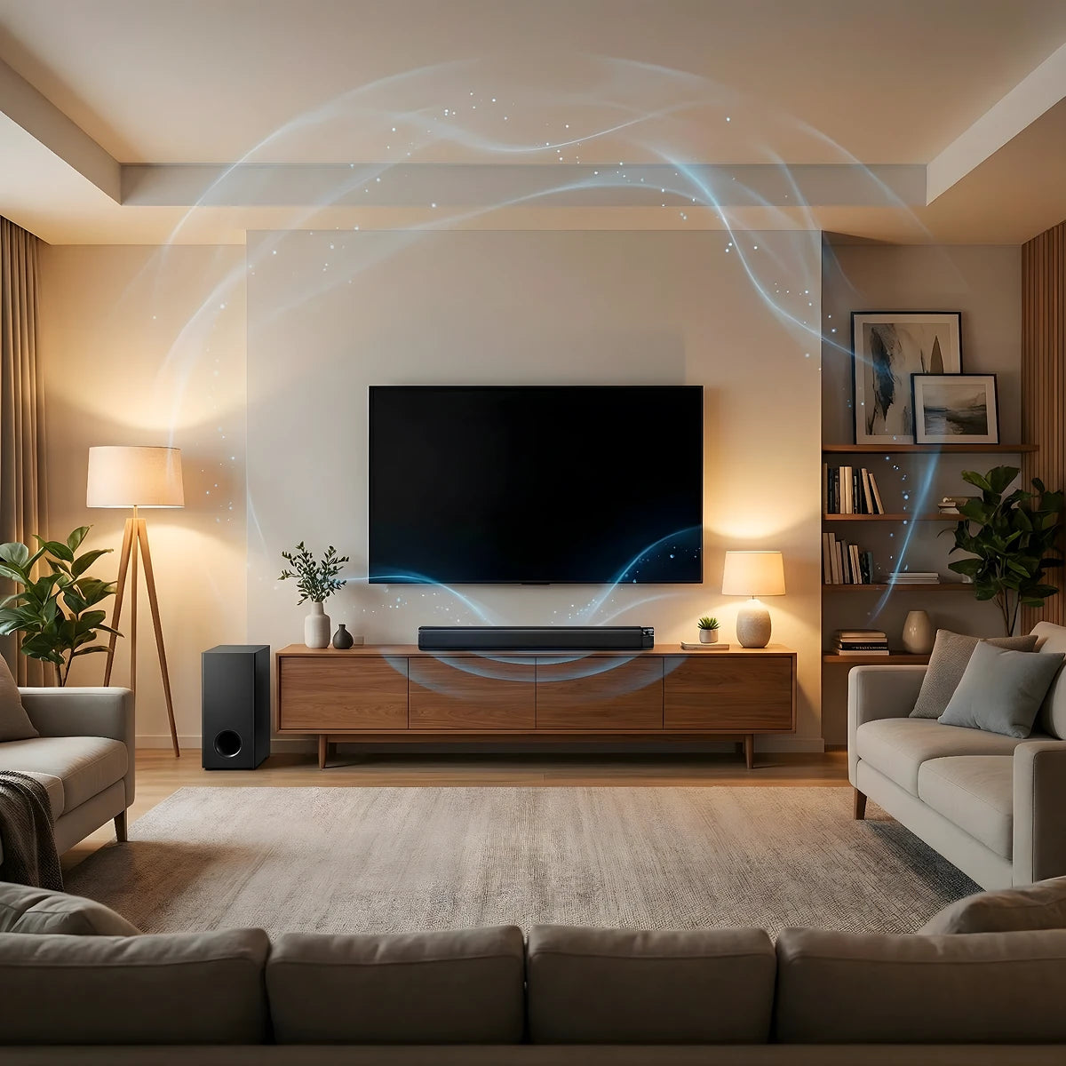 Dolby Atmos Soundbar with Subwoofer