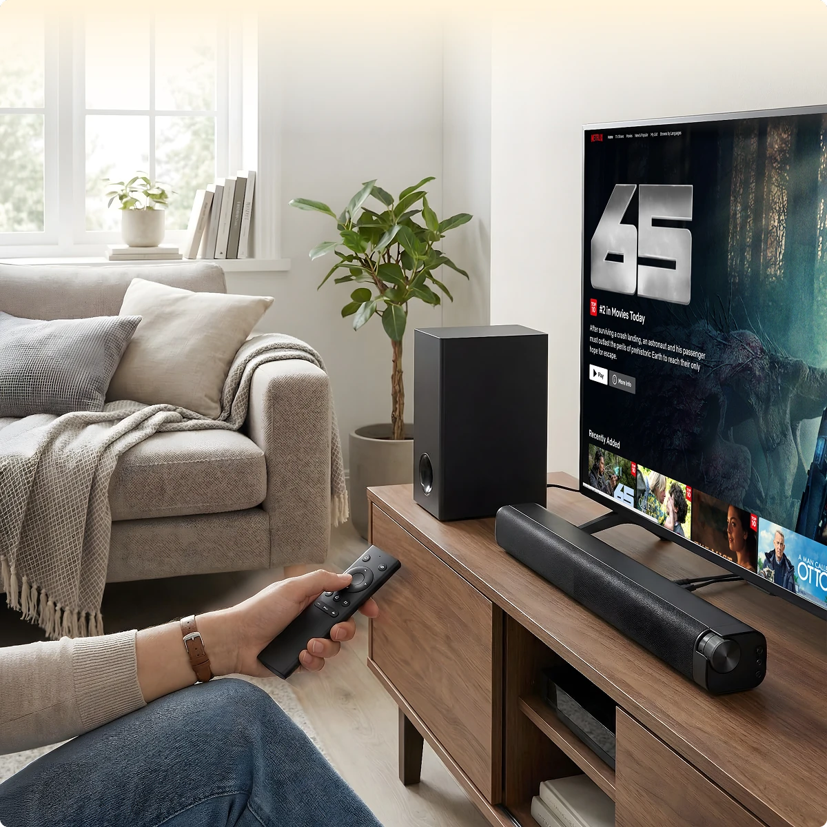 Dolby Atmos Soundbar with Subwoofer