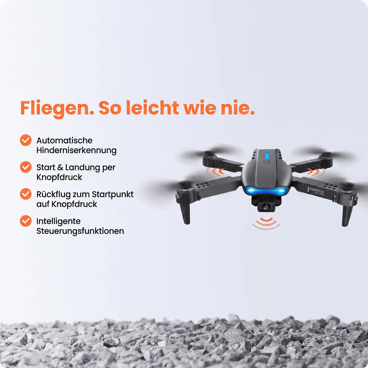 Drone with Dual 4K Cameras