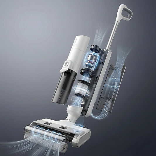 Self-Propelled Wet- & Dry Vacuum with Dual Tanks