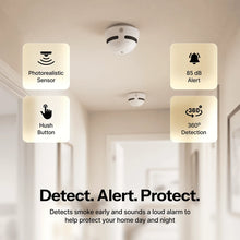 Smoke Detector with 360 Degree Detection and 85 dB Alert