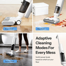 Self-Propelled Wet- & Dry Vacuum with Dual Tanks