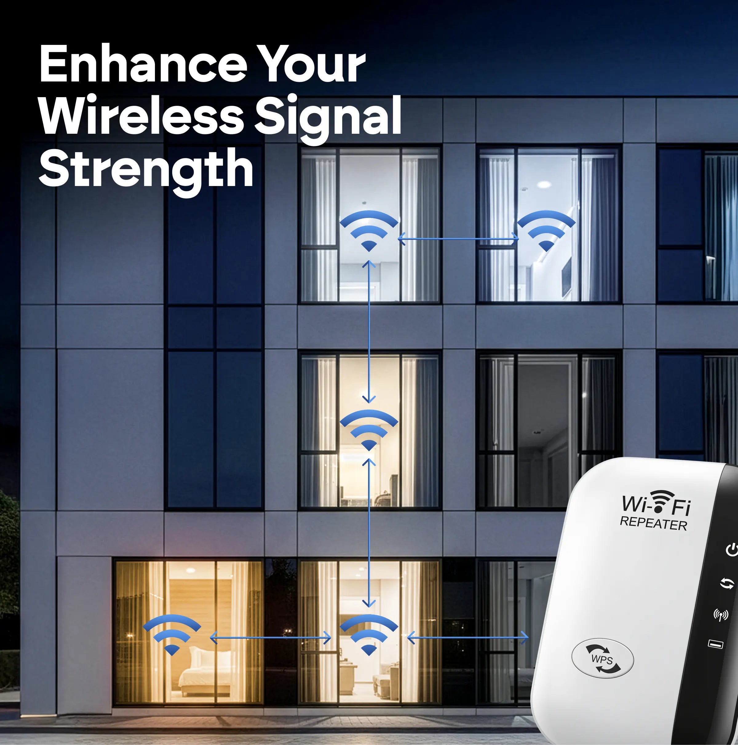 WiFi Extender with 300 Mbps