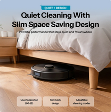 Robot Vacuum with Auto Empty Station, 10000 Pa suction, & LiDAR AI