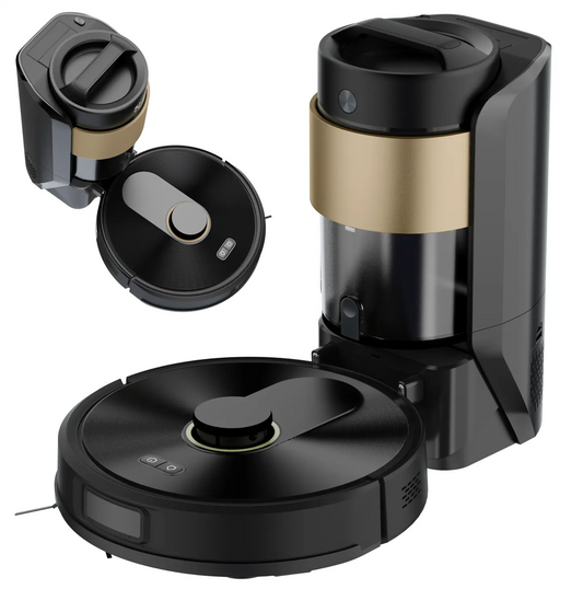 Robot Vacuum with Auto Empty Station, 10000 Pa suction, & LiDAR AI