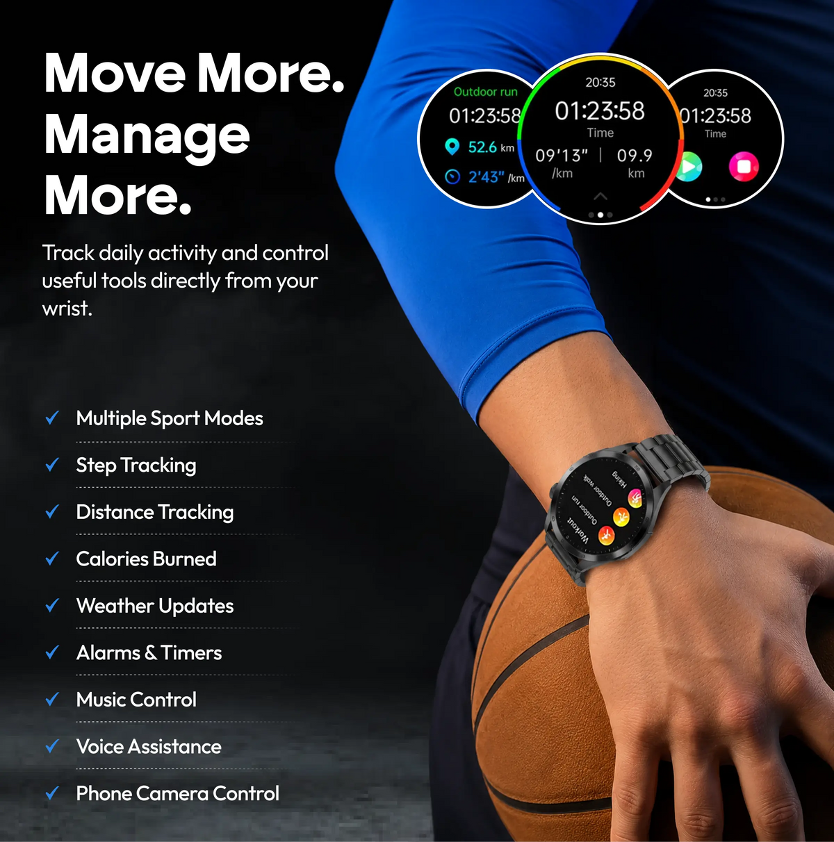 Herren Smartwatch EZ Pro