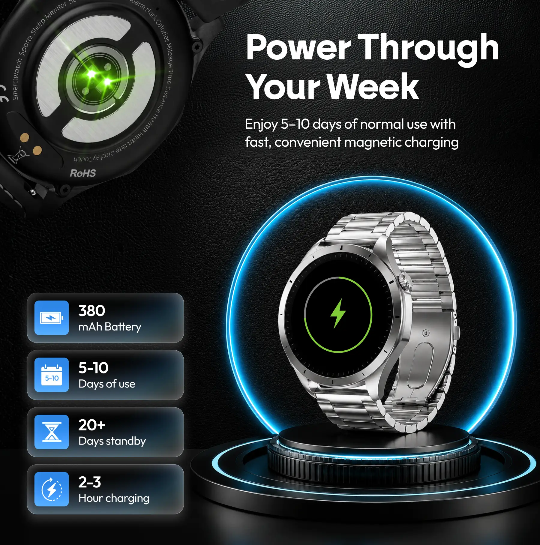 Herren Smartwatch EZ Pro