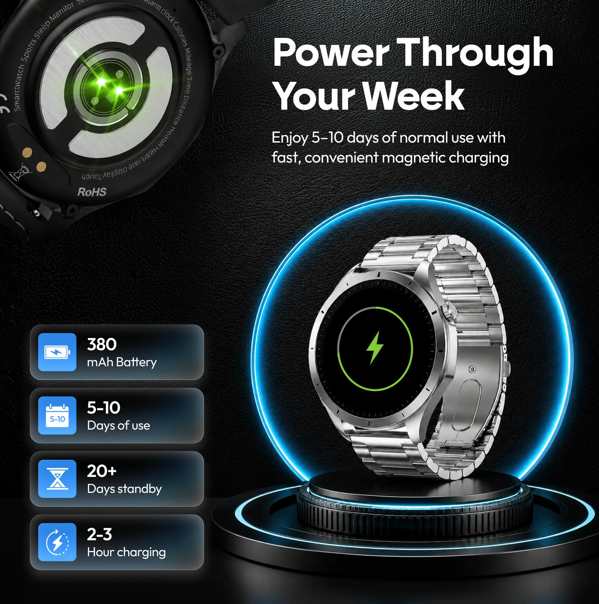 Herren Smartwatch EZ Pro
