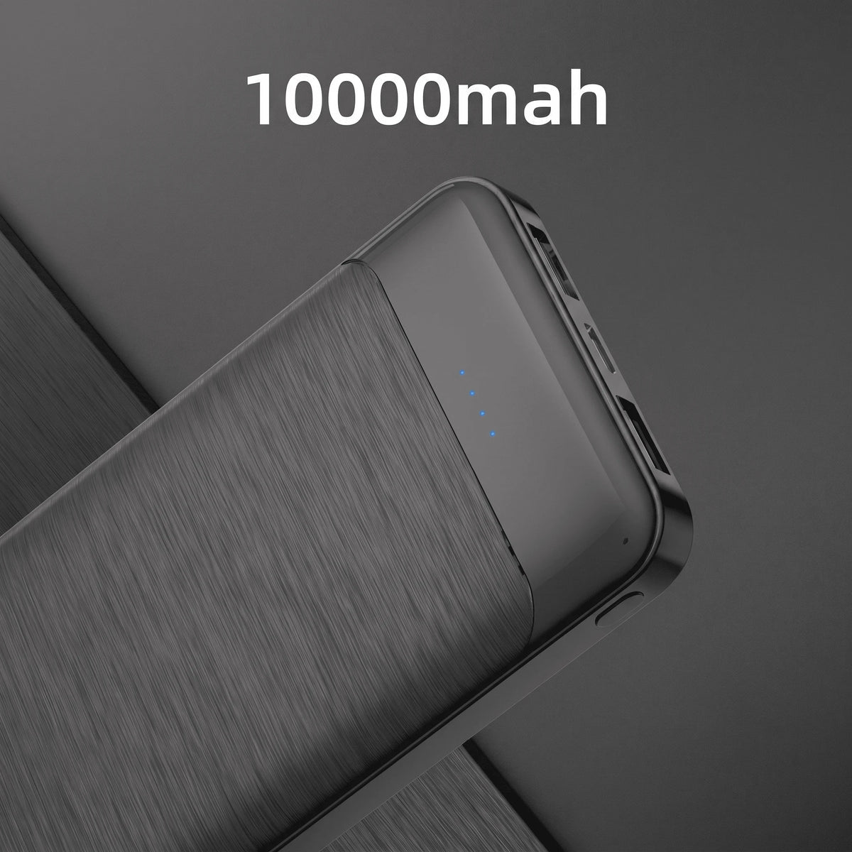 10000mAh Dual Port Portable USB Power Bank