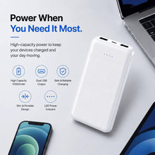 10000mAh Dual Port Portable USB Power Bank