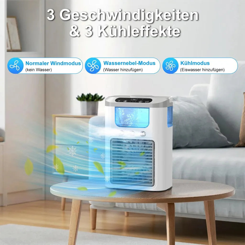 Portable Mini Air Cooler With Mist