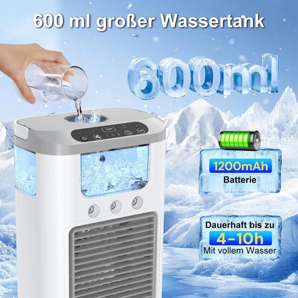 Portable Mini Air Cooler With Mist