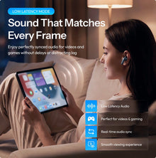 True Wireless In-Ear Earbuds, Bluetooth 5.3, 55 Hour Battery