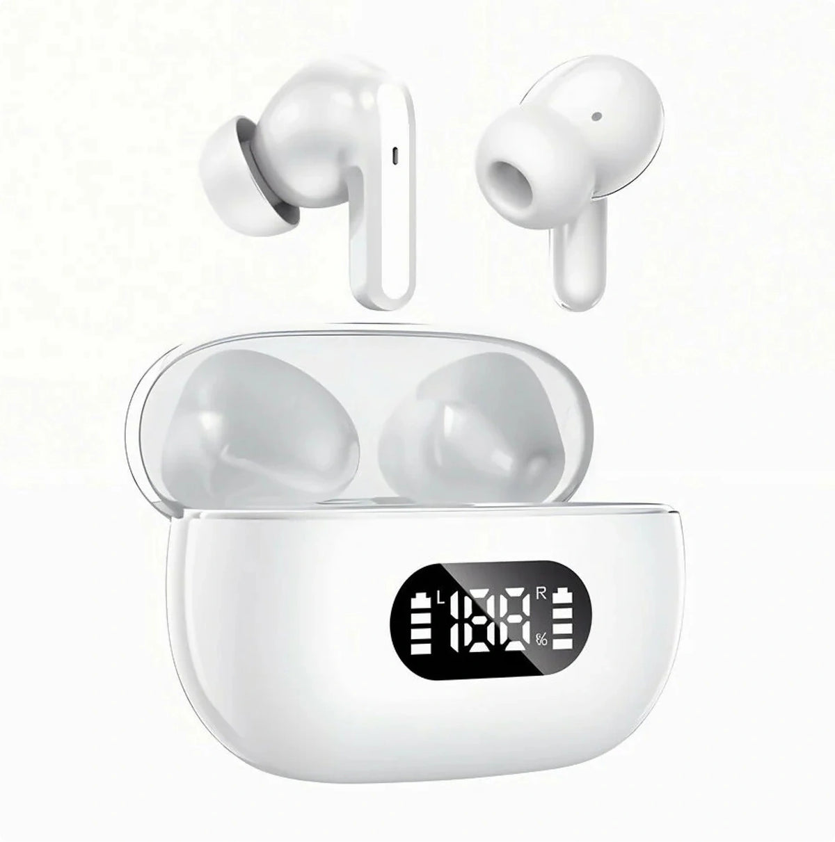 True Wireless In-Ear-Kopfhörer, Bluetooth 5.3, 55 Stunden Akkulaufzeit