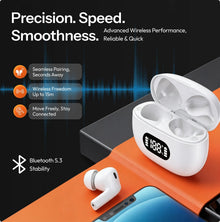 True Wireless In-Ear Earbuds, Bluetooth 5.3, 55 Hour Battery