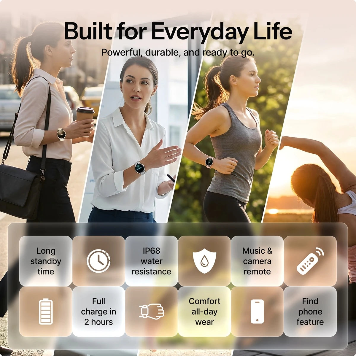 Women's Smartwatch W Pro with AMOLED Display